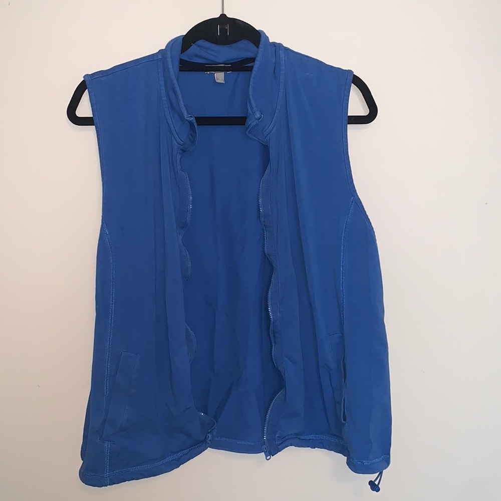 XL blue Talbots vest
